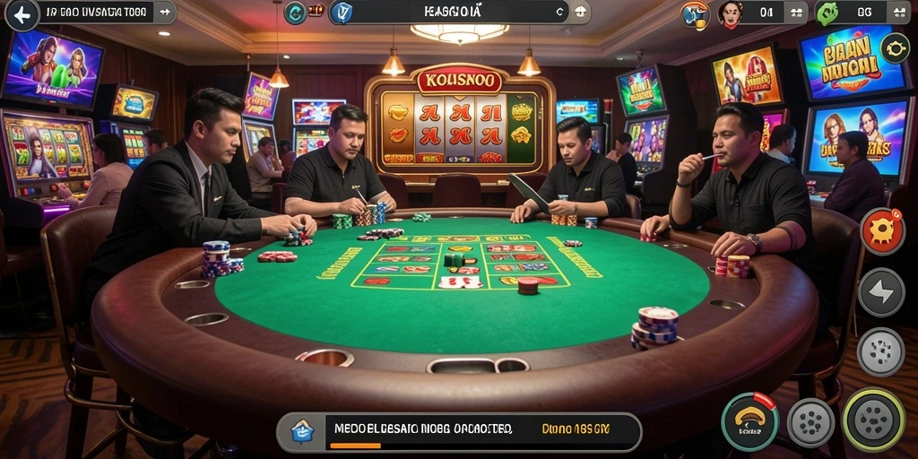 Mode multiplayer yang memungkinkan bermain bersama teman.